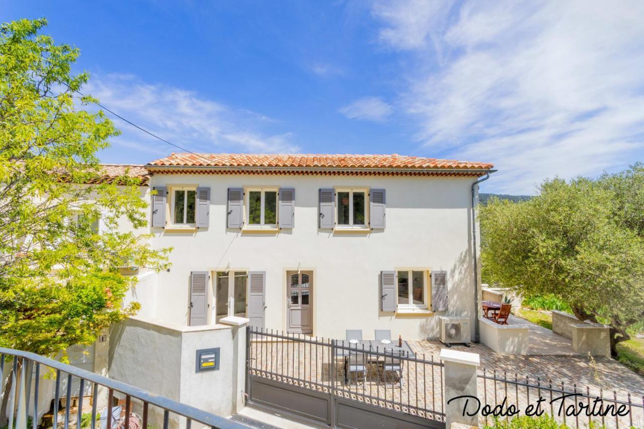 Gorgeous 3 Bedroom House With Ac And Garden - Dodo Et Tartine Le Revest-le-Eaux Kültér fotó